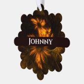 Abstracte kunst van Mystique Garden Ornament Kaart (Links)