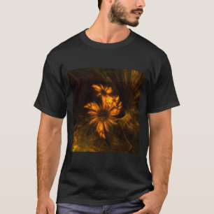Abstracte kunst van Mystique Garden T-shirt
