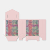 Abstracte kunst van pasta bedankdoosjes (Uitgevouwen)