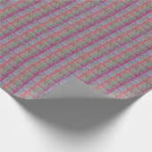 Abstracte kunst van pasta cadeaupapier (Hoek)