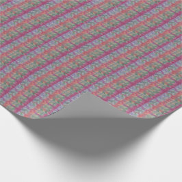Abstracte kunst van pasta cadeaupapier
