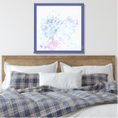 Abstracte kunst van pasta canvas afdruk (Insitu (Slaapkamer))