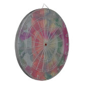 Abstracte kunst van pasta dartbord (Voorkant Links)