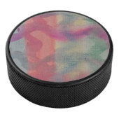 Abstracte kunst van pasta hockey puck (3/4)