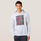 Abstracte kunst van pasta hoodie (Voorkant volledig)