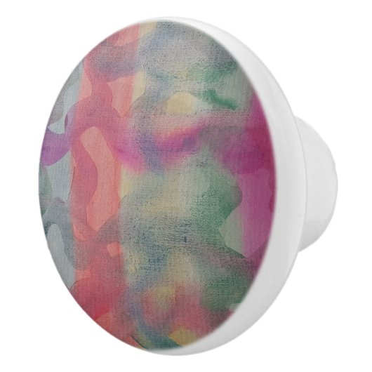 Abstracte kunst van pasta keramische knop (Rechts)