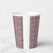 Abstracte kunst van pasta papieren bekers (Links)