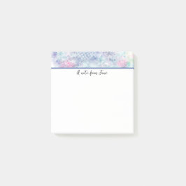 Abstracte kunst van pasta post-it® notes