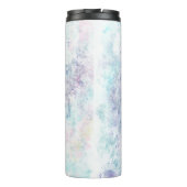 Abstracte kunst van pasta thermosbeker (Achterkant)