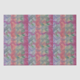 Abstracte kunst van pasta tissuepapier