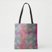 Abstracte kunst van pasta tote bag (Voorkant)