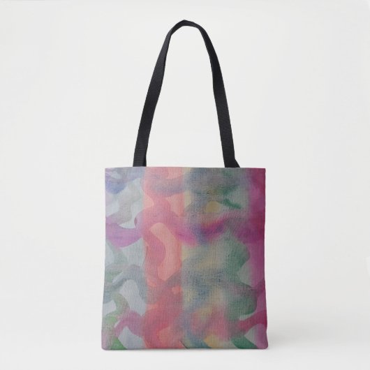 Abstracte kunst van pasta tote bag (Voorkant)