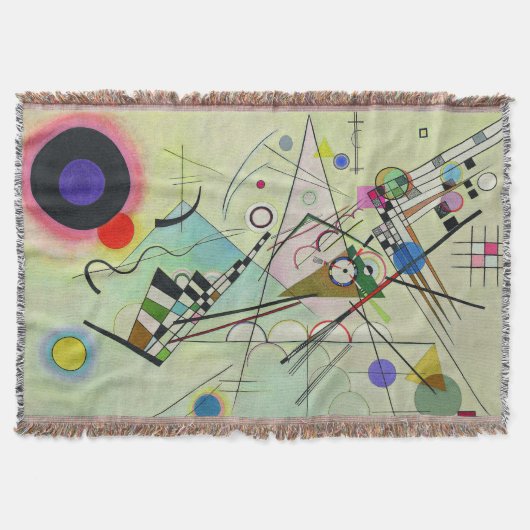 Abstracte kunst van Paul Klee Deken (Voorkant)