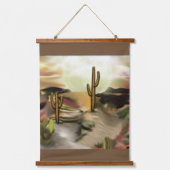 Abstracte kunst van Southwest-woestijn Hangend Wandkleed (Voorkant)