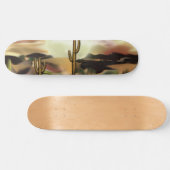 Abstracte kunst van Southwest-woestijn Persoonlijk Skateboard (Horizontaal)