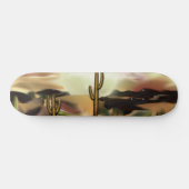Abstracte kunst van Southwest-woestijn Persoonlijk Skateboard (Horizontaal)