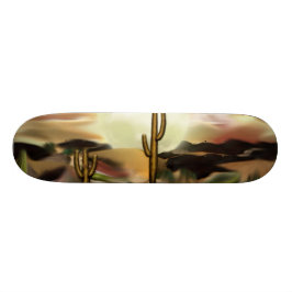 Abstracte kunst van Southwest-woestijn Persoonlijk Skateboard