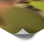 Abstracte kunst van Southwest-woestijn Poster (Hoek)