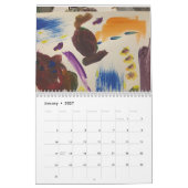 Abstracte kunst van "The Amazing Jace" - Kalender (Jan 2027)