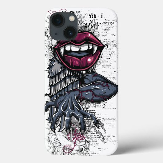 Abstracte kunst van Vampire Case-Mate iPhone Case (Achterkant)