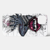 Abstracte kunst van Vampire Case-Mate iPhone Case (Achterkant (horizontaal))