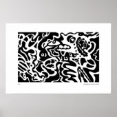 abstracte kunst van "vis" poster (Voorkant)