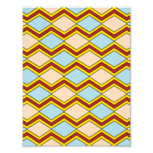 Abstracte kunst van zigels en diamanten