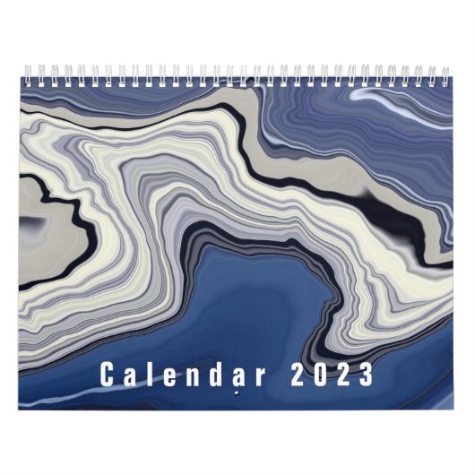 Abstracte kunst van Zoopi Studio Kalender (Hoes)