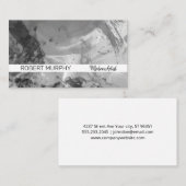 Abstracte kunst | Verf | Waterverf Visitekaartje (Voorkant / Achterkant)