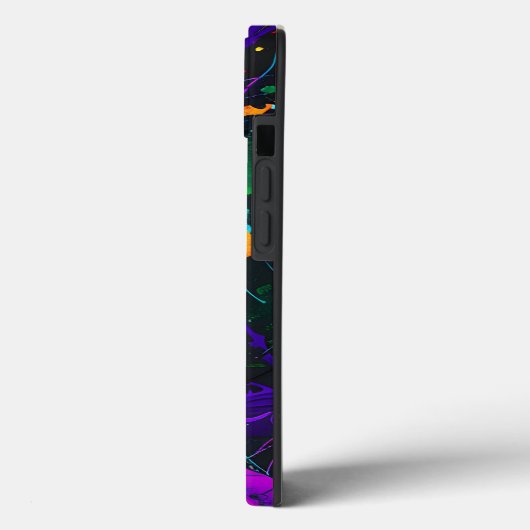 Abstracte kunst verfspatbeelding Case-Mate iPhone case (Achterkant / Links)