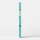 Abstracte kunst verfspatten, op maat gemaakte kleu Case-Mate iPhone case (Achterkant / Rechts)