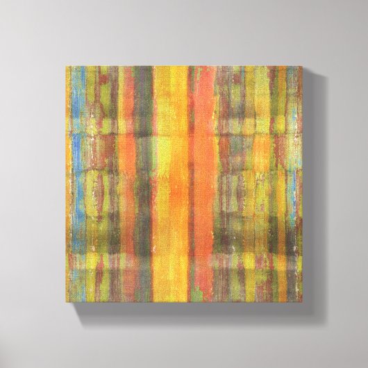 Abstracte kunst verpakt canvas print (Voorkant)