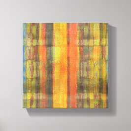 Abstracte kunst verpakt canvas print