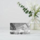 Abstracte kunst | verven | Waterverf Visitekaartje (Staand voorkant)