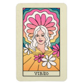 Abstracte kunst  vimzodische  tekening magneet (Verticaal)