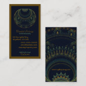 Abstracte Kunst Visitekaartje (Voorkant / Achterkant)