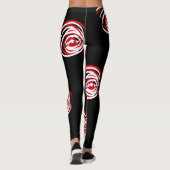 Abstracte Kunst Voeg Jouw naam toe Julia Leggings (Achterkant)