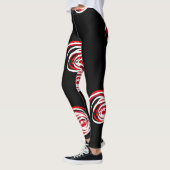 Abstracte Kunst Voeg Jouw naam toe Julia Leggings (Links)