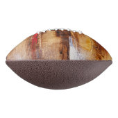 Abstracte Kunst Voetbal American Football (Gedraaid 90)