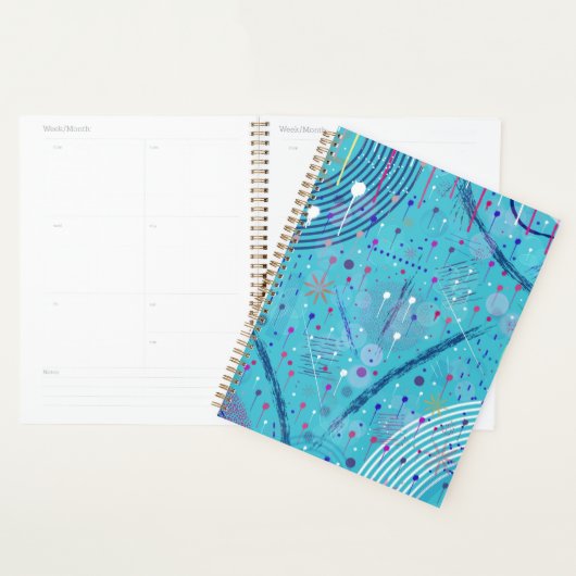 Abstracte Kunst: Vonken in de Lucht Planner (Display)