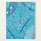 Abstracte Kunst: Vonken in de Lucht Planner (Achterkant)