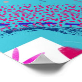 Abstracte Kunst: Vonken in de Lucht Poster (Hoek)