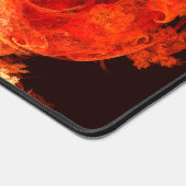 Abstracte kunst voor dansende vuurvogels bureaumat (Hoek)