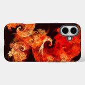 Abstracte kunst voor dansende vuurvogels Case-Mate iPhone case (Achterkant (horizontaal))