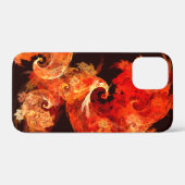 Abstracte kunst voor dansende vuurvogels Case-Mate iPhone case (Achterkant (horizontaal))