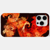 Abstracte kunst voor dansende vuurvogels Case-Mate iPhone case (Achterkant (horizontaal))