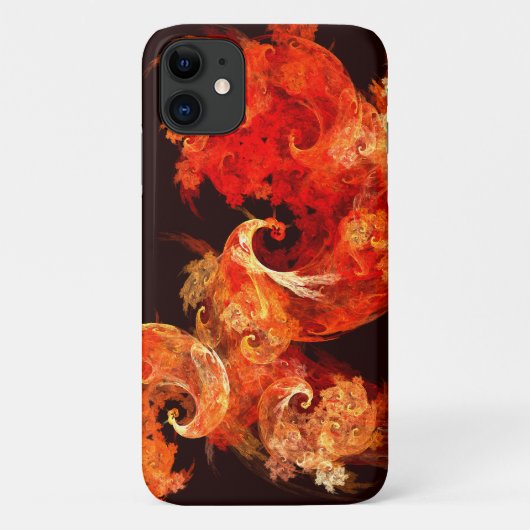 Abstracte kunst voor dansende vuurvogels Case-Mate iPhone case (Achterkant)