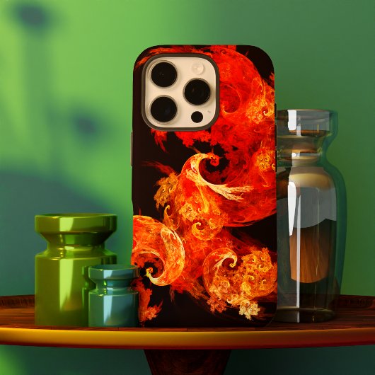 Abstracte kunst voor dansende vuurvogels Case-Mate iPhone case