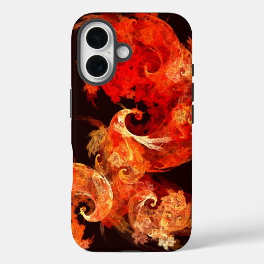 Abstracte kunst voor dansende vuurvogels Case-Mate iPhone case (Achterkant)