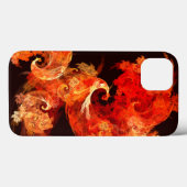 Abstracte kunst voor dansende vuurvogels Case-Mate iPhone case (Achterkant (horizontaal))